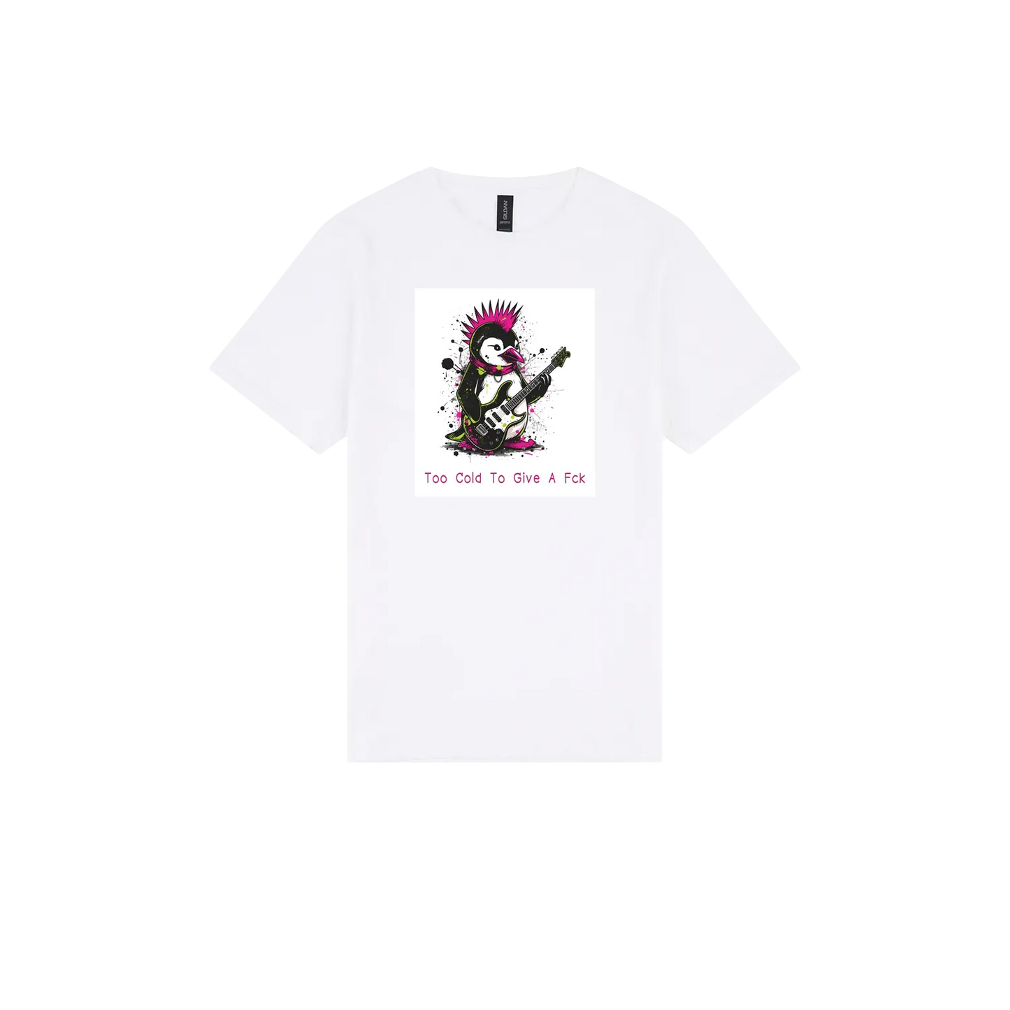 White front flat lay