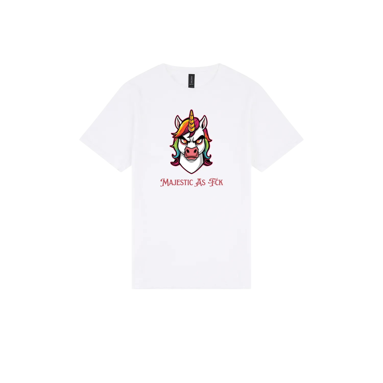 White front flat lay