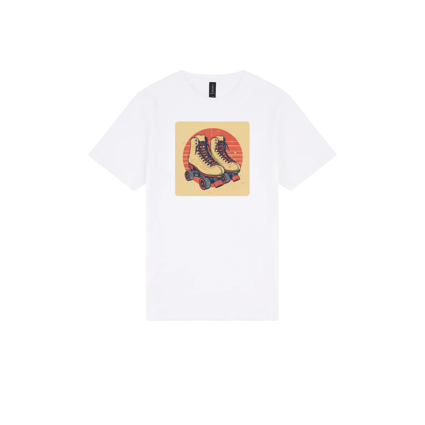 White front flat lay