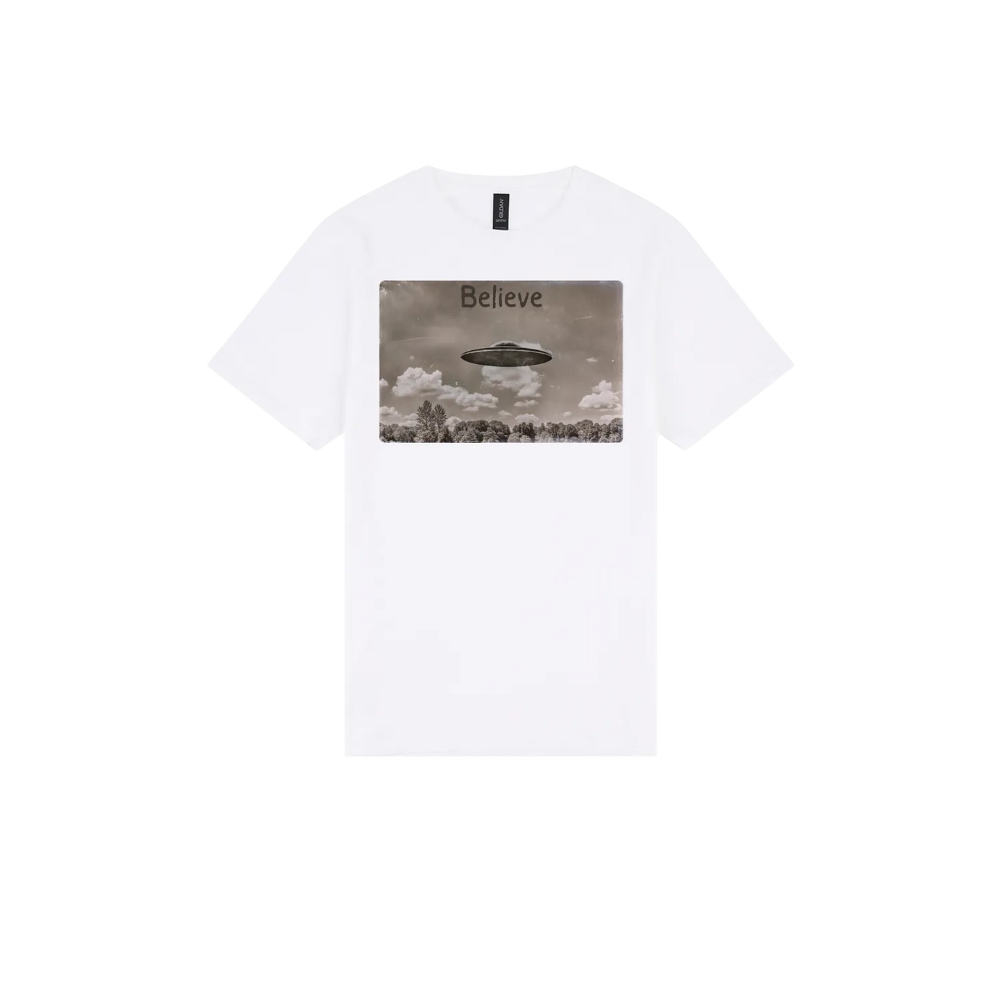 White front flat lay