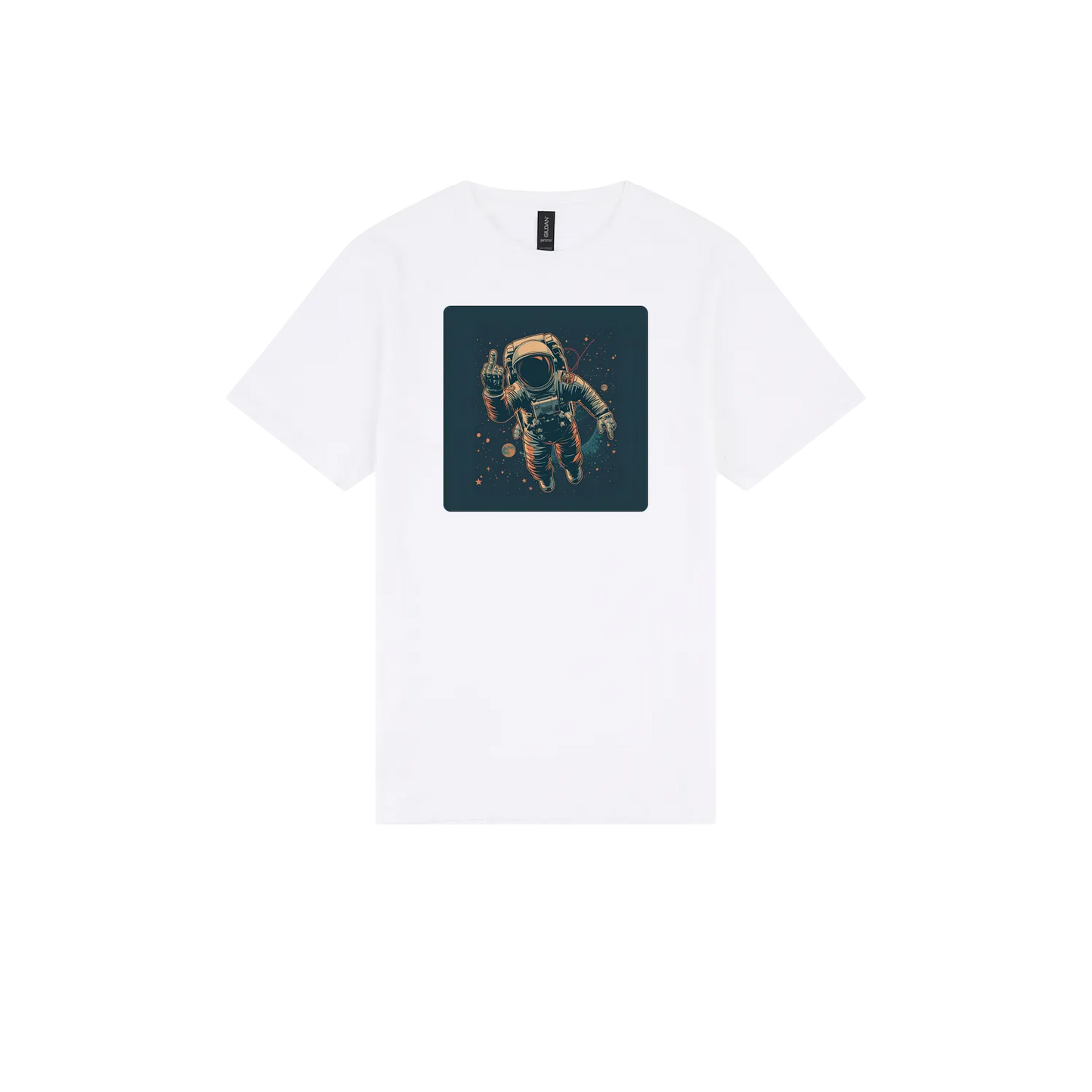 White front flat lay