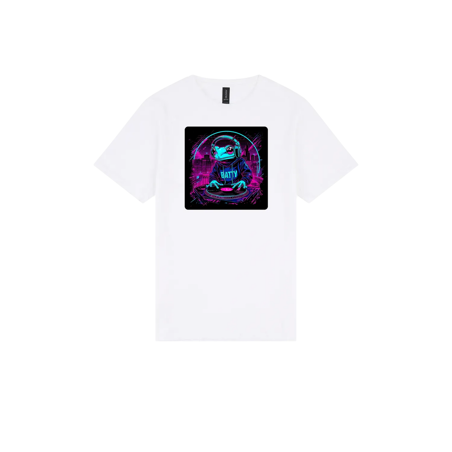 White front flat lay