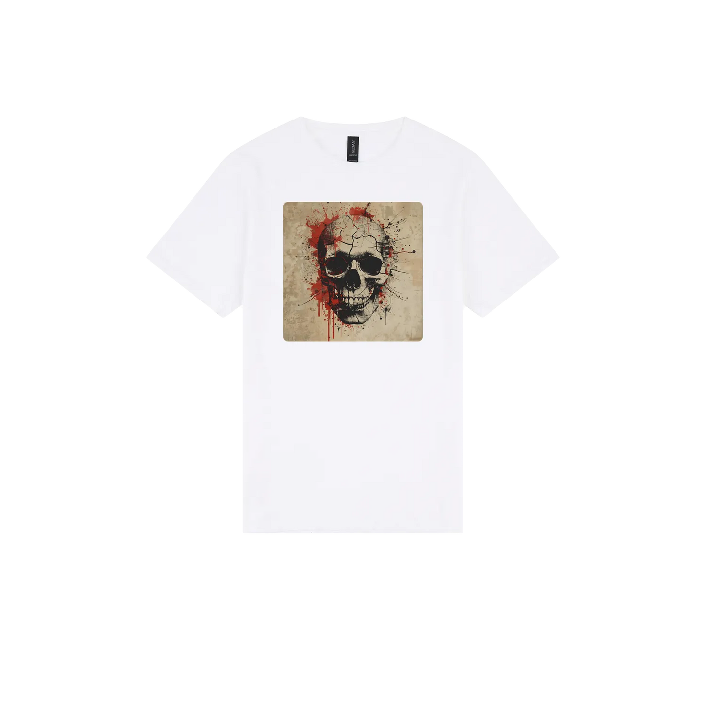 White front flat lay