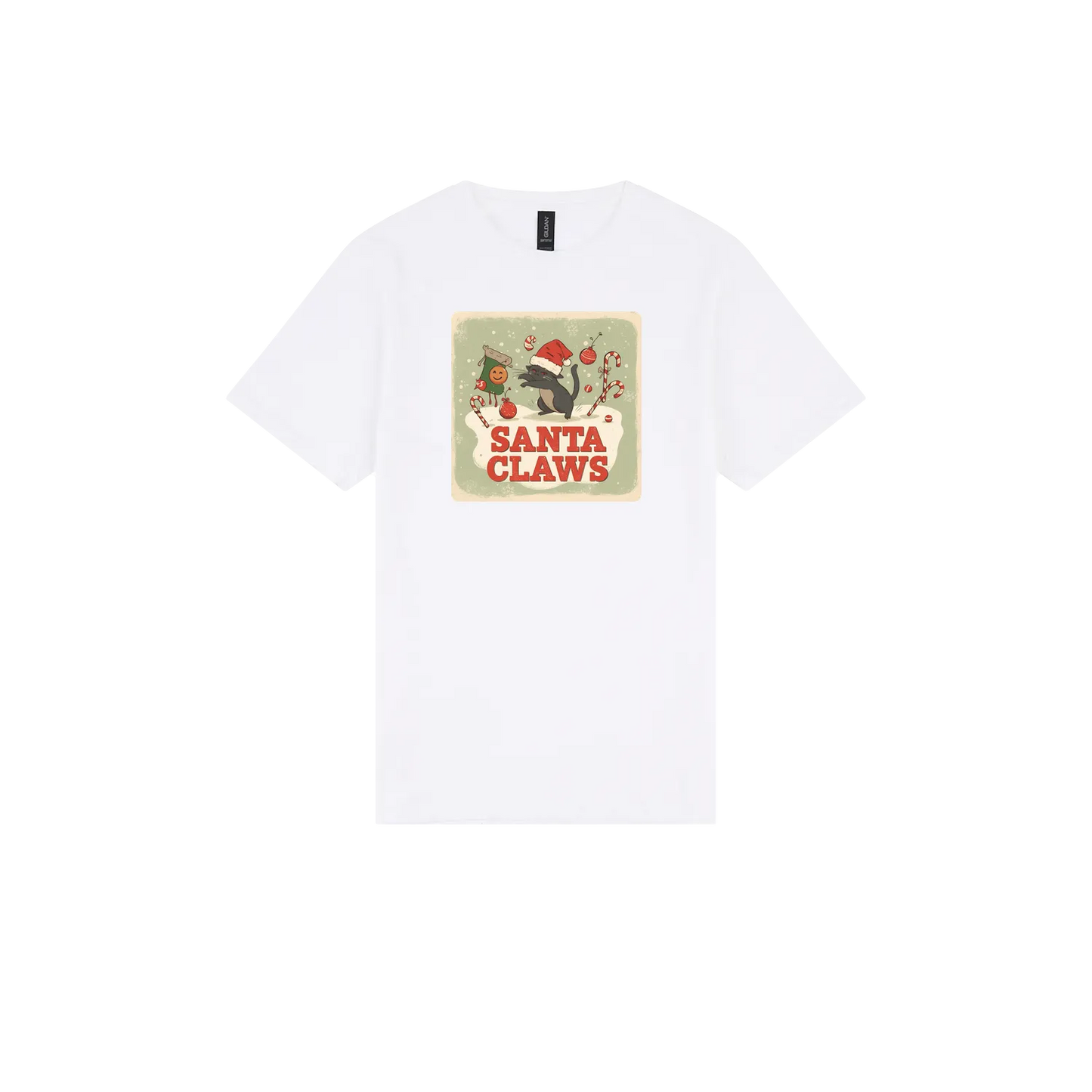 White front flat lay