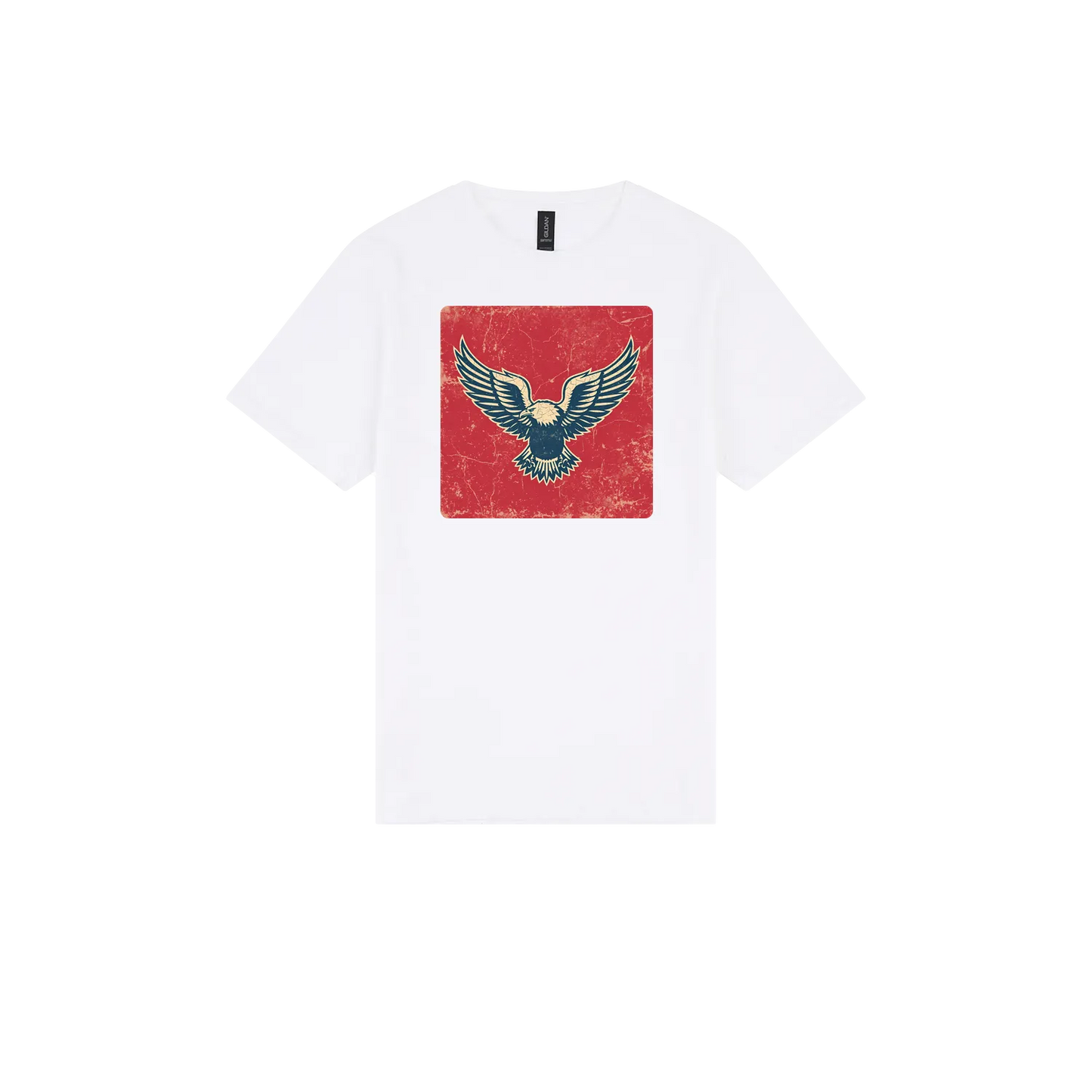 White front flat lay