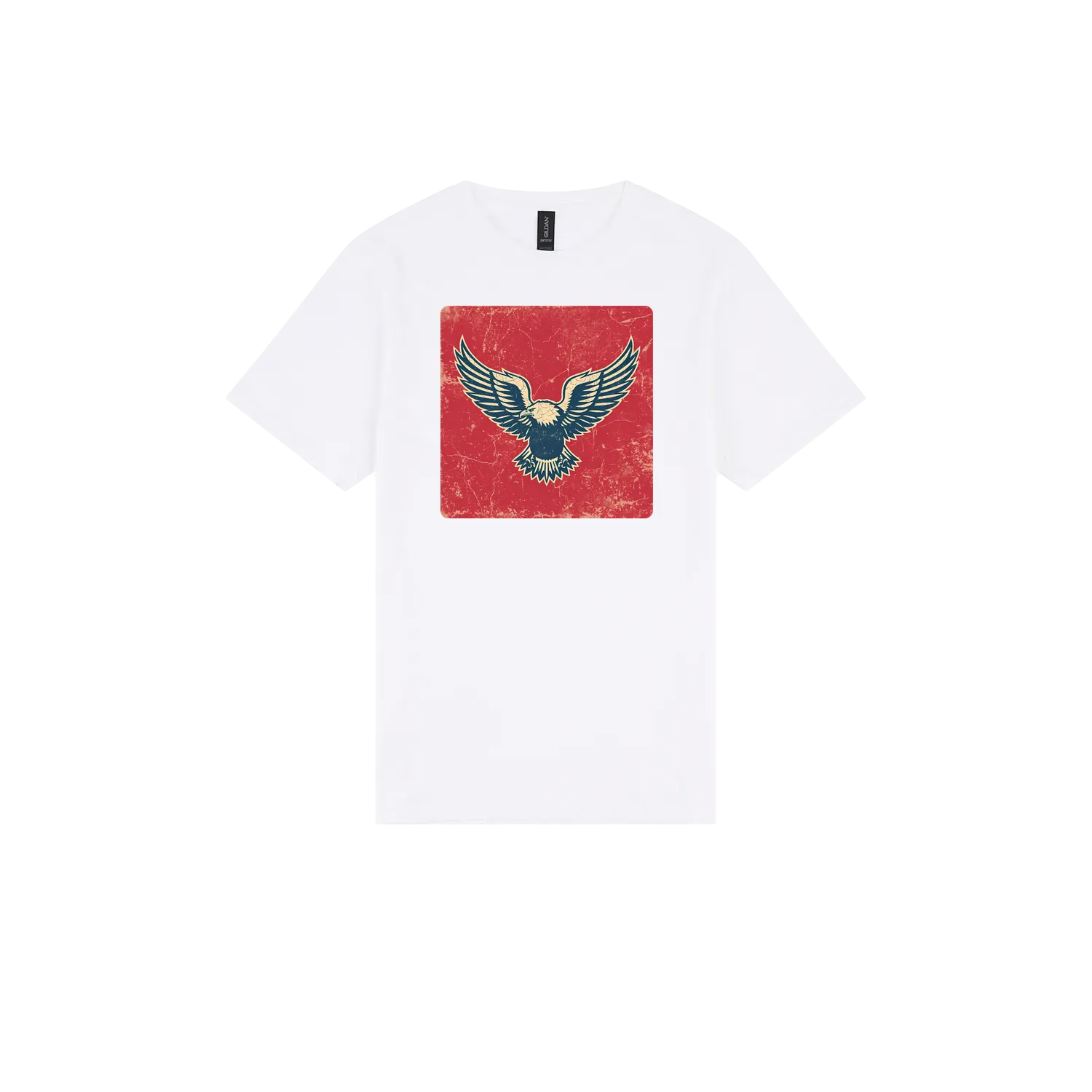 White front flat lay